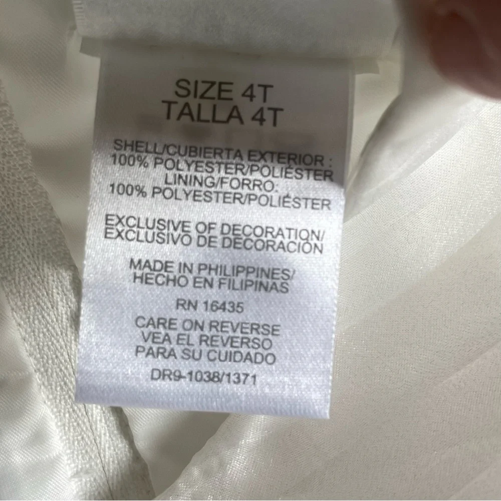 baby grand signature Girls Dress 4T Sleeveless Pink - Picture 7 of 7